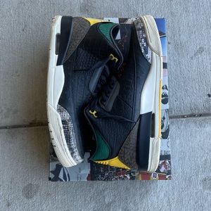 Jordan 3 Animal print